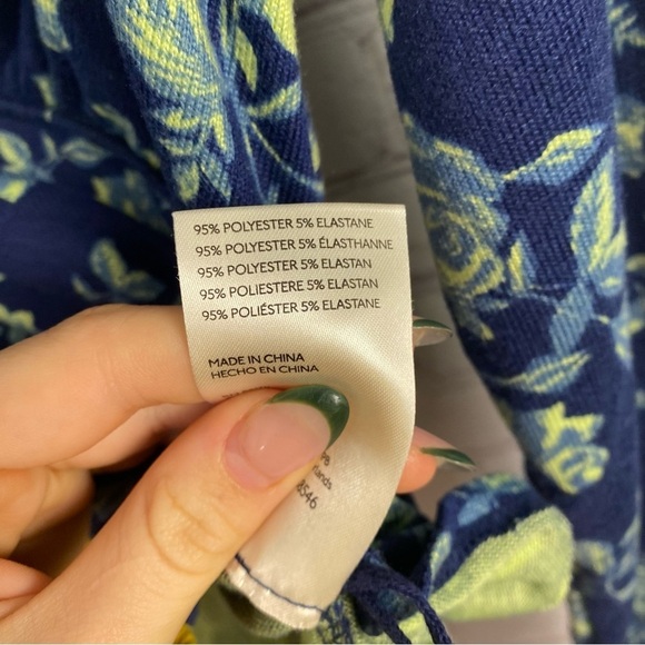 Free People Dinner Party Floral Mock Neck cottagecore floral top Small retro - Picture 6 of 7